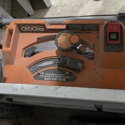 RIGID 15 Amp 10 in. Portable Corded Pro Jobsite Table Saw.