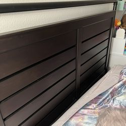 Living Spaces Full Industrial Bedframe