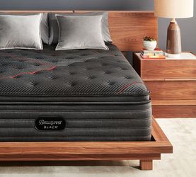 Brand New Beautyrest Black Pillow Top Queen Size On Sale > Pay On Delivery 🚚
