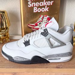 Air Jordan 4 White Cement Size 5.5Y & 12