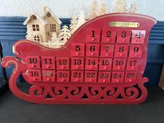 Advent Calendar Sleigh