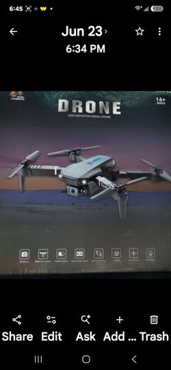 Grey High-Definition Aerial Drone