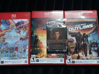 Switch 2 Game Bundle Rebirth/MH Stories 3/Star Wars