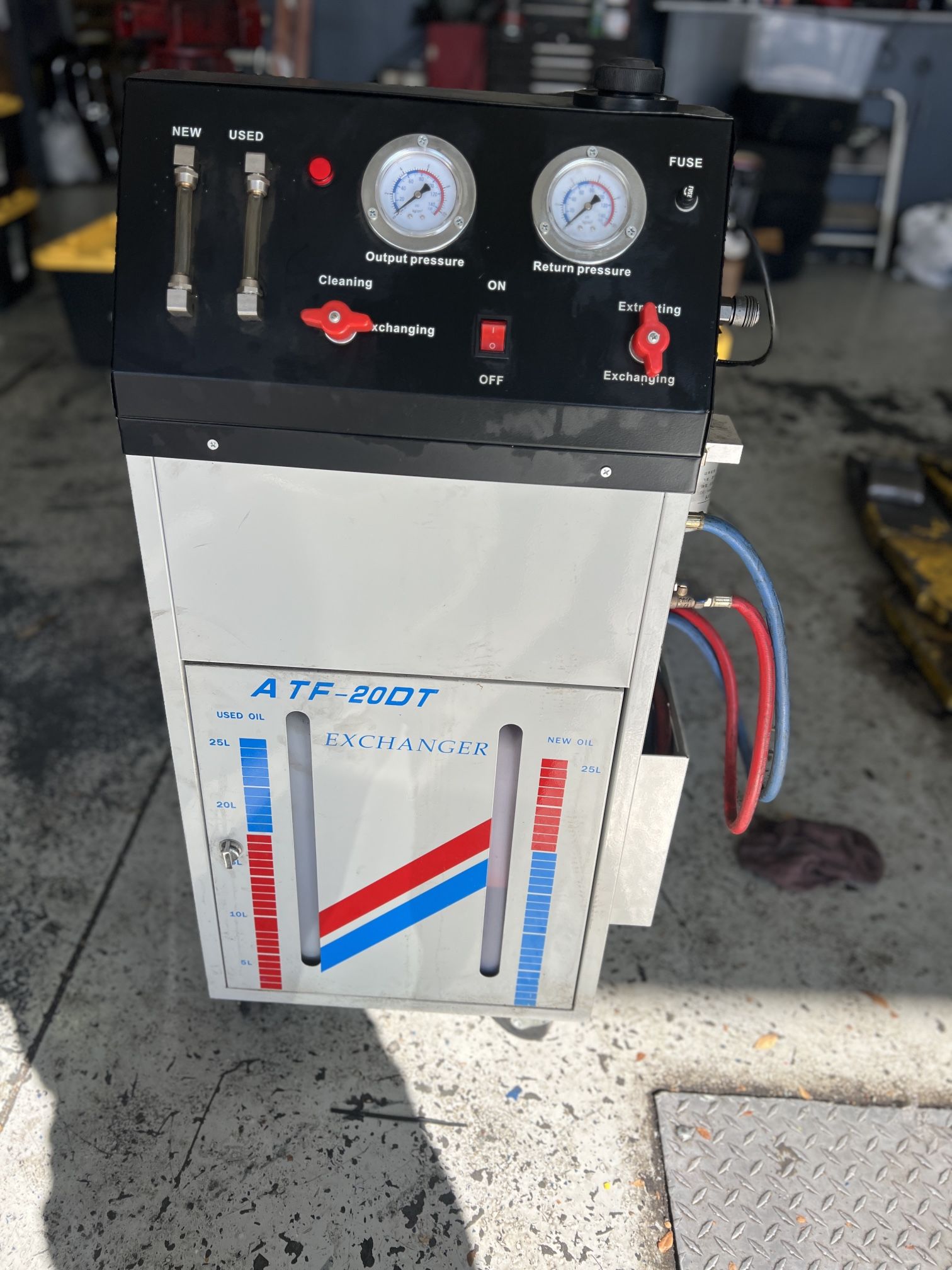 Transmission Fluid Flush Machine