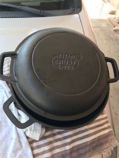 Cast Iron Wok.     Heavy-Duty Cast Iron .