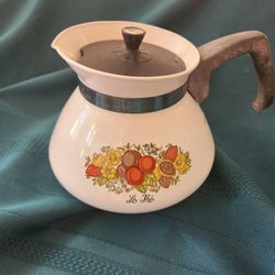 Vintage Corning ware "Spice Of Life" Tea Kettle 