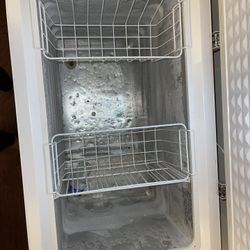 Deep Freezer White Refrigerator 
