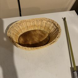 Woven basket vintage 