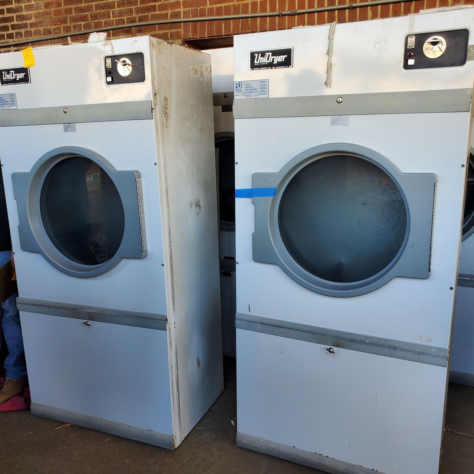 Unidryer Coin Operated Commercial Dryers
