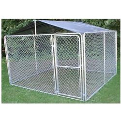 Dog Kennel 10 By 10 With Shades And Roof Cover 