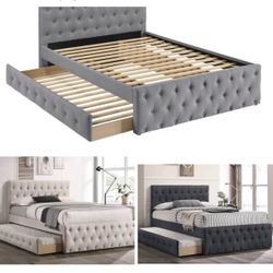 Full Bed With Trundle Twin Not Including Mattress 