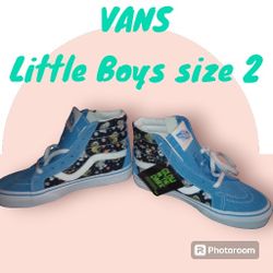 Vans Old School Hi-Top Little Boys Shoes