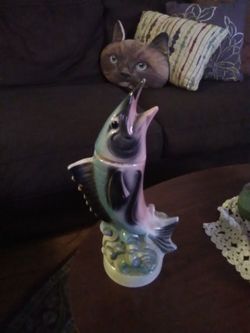 Very old Marlin fish