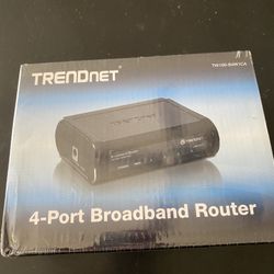 TrendNet 4port Broadband Router