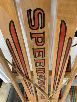 Speedaway Vintage Wooden Sled