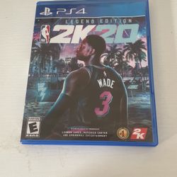 2 PS4 Games NBA 20 + NFL 17