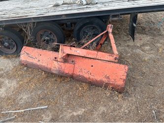 3 point rear tractor scraper blade