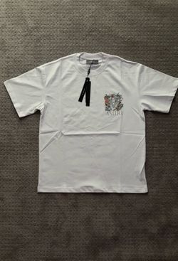 Amiri Floral Logo Tee