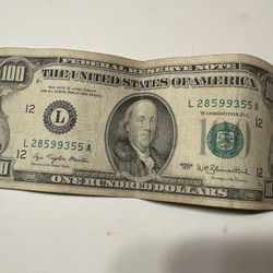 1977 $100 Bill
