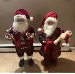 Santa Clause figurines 