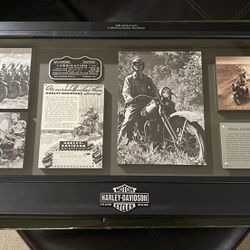 Harley Davidson Military Archive Collection collectors piece.