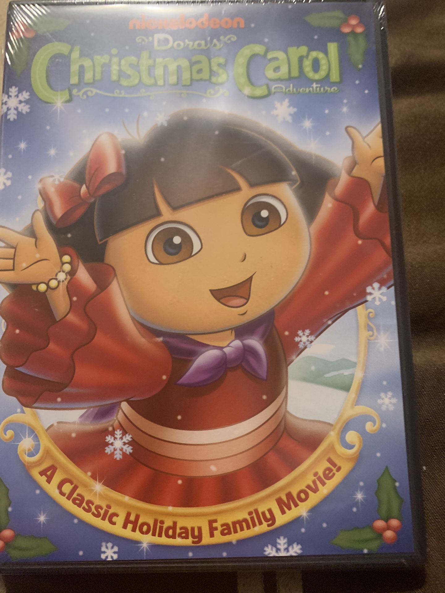 Dora’s Christmas Carol DVD + Dora Let’s Learn Colors DVD