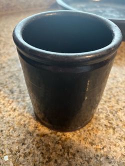 1800’s Small Redware cup/jar $100