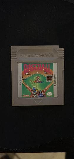 Nintendo Game Boy Baseball Cartridge