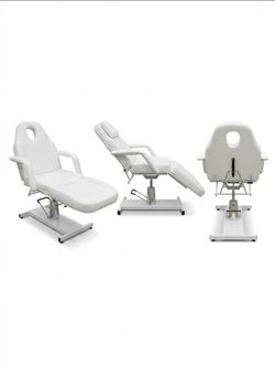 Hydraulic Facial Bed, Tattoo Chair & Lash Table – 3-Section Adjustable/Camilla Hidráulica