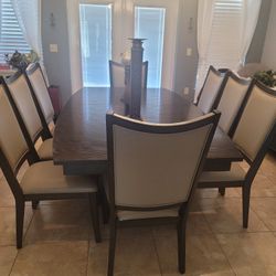 Dining Table With 8 Chairs 
