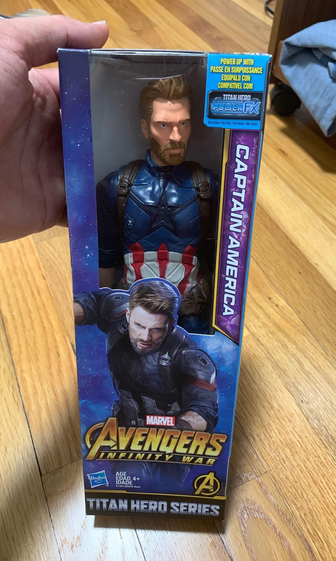 Captain America toy new never user