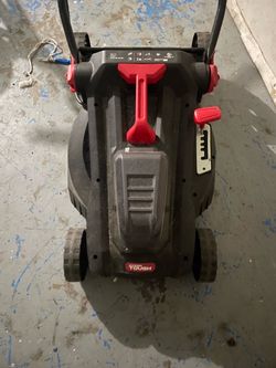 Electric push mower( needs battery charger