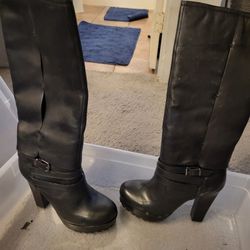 Women's all leather Boots Sz 8 $25 OBO