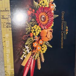 Dried Flower Center Piece Lego Set