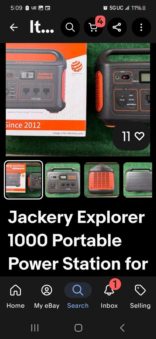 Jackery 1000W