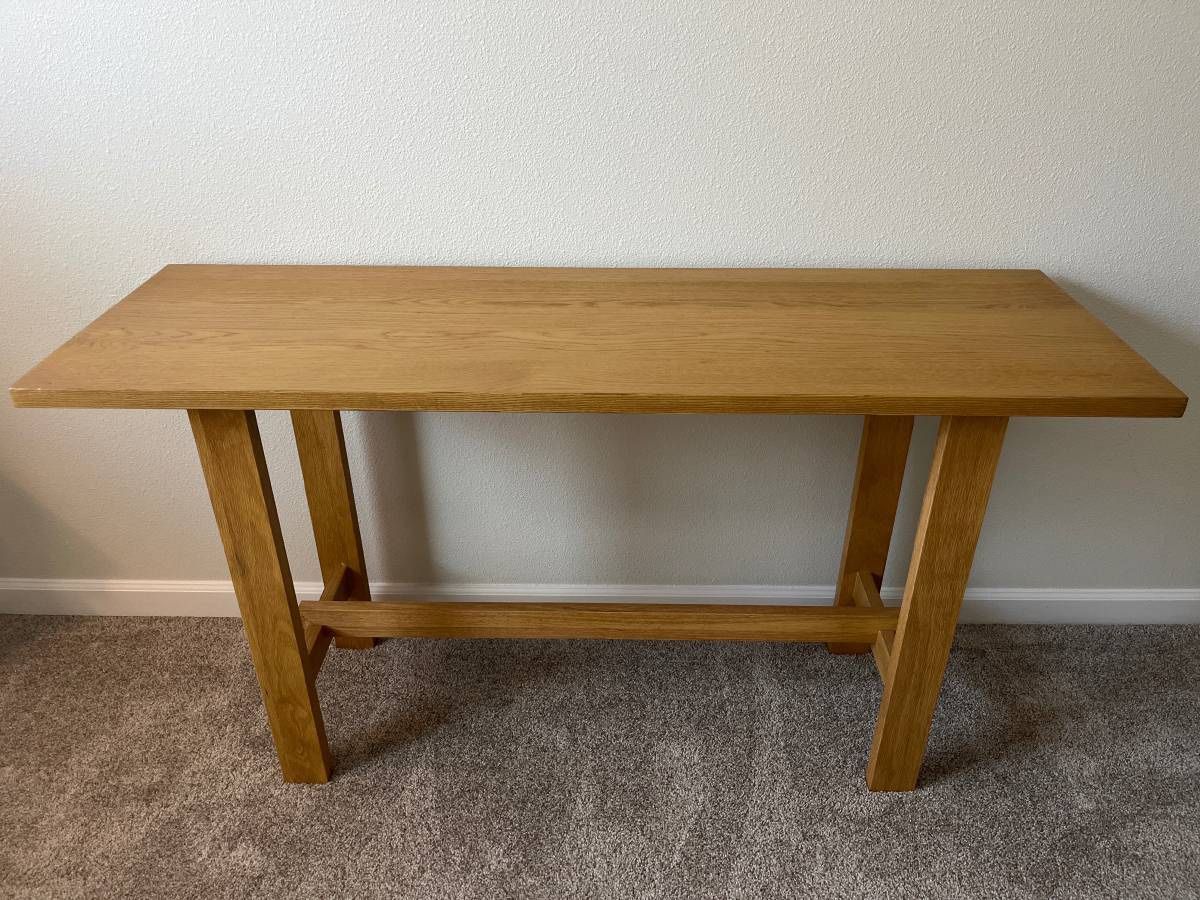Wood Entryway Table/Console Table