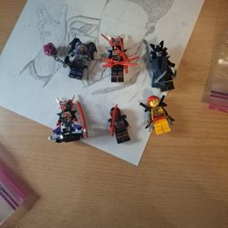 Near Mint Lego Ninjago Figs 
