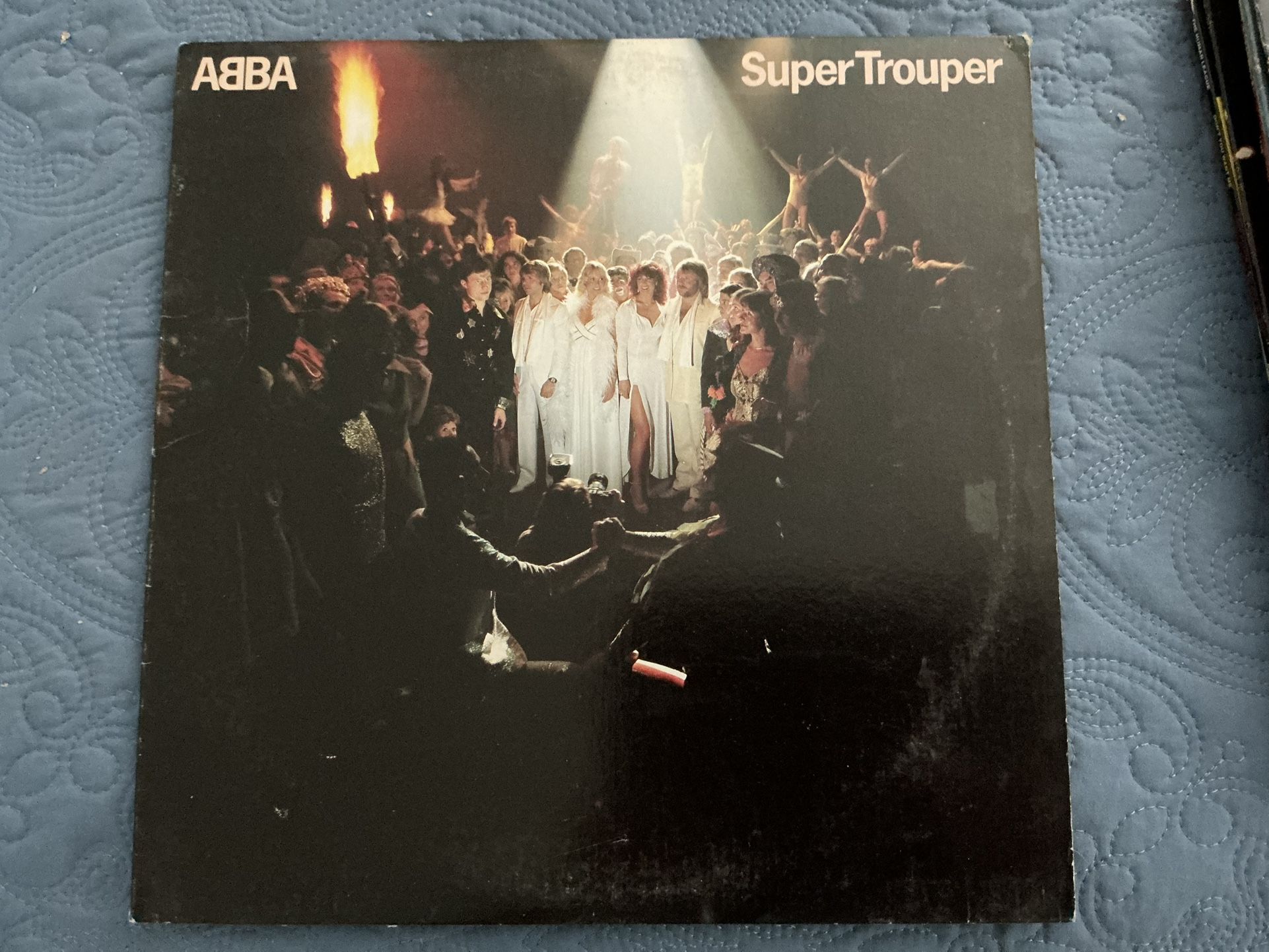 Lot of 8 Vintage Vinyl Records – Disco, Synthpop, Dance – ABBA, Giorgio Moroder, Grace Jones, Human League