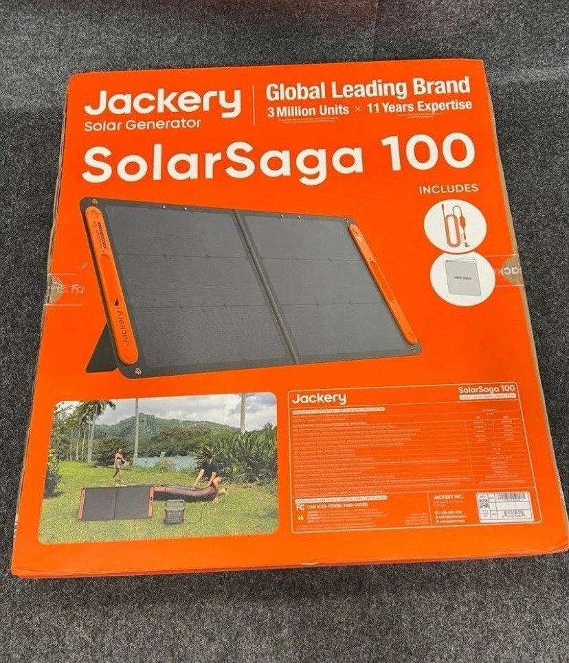 Jackery SolarSaga 100W Solar Panel