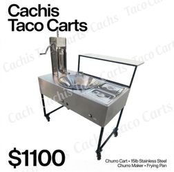 Makinas para churos con cazo i charolas