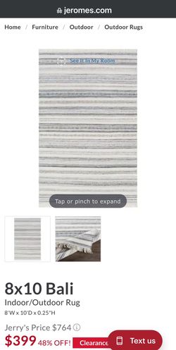 Rug From Jerome Furniture 8’x10’