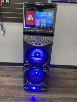 Dolphine Bluetooth Speaker With touch Screen Wifi 