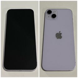 iPhone 14 128GB Purple in good condition for AT&T, AT&T Prepaid & Cricket Wireless. 