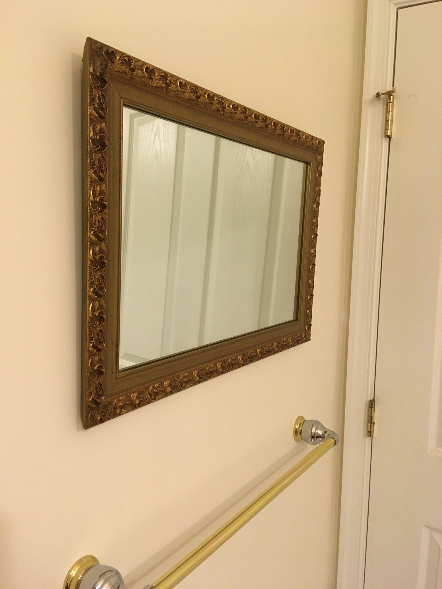 Wall framed mirror- rectangle