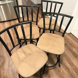 Set Of 4 Barstools