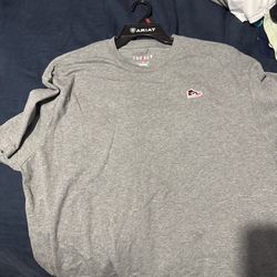 XL Jordan Shirt Grey Shoe Logo