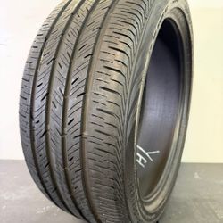 V594  235 40 19 96V  Continental  ContiProContact  One Used Tire  95% Life 