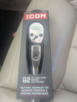 Icon 26" extra long locking flex ratchet