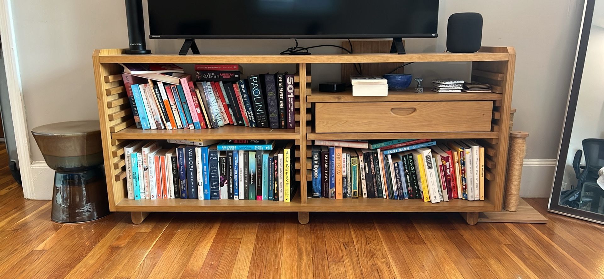 CB2 Bookcase / TV Stand
