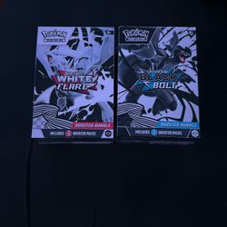 Pokemon Black Bolt And White Flare Booster Bundle 